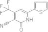 2-Oxo-6-thiophen-2-yl-4-trifluoromethyl-1,2-dihydropyridine-3-carbonitrile