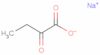 Butanoic acid, 2-oxo-, sodium salt (1:1)