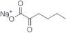 Hexanoic acid, 2-oxo-, sodium salt (1:1)