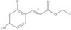 Ethyl (2E)-3-(2-fluoro-4-hydroxyphenyl)-2-propenoate