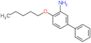 4-(pentyloxy)biphenyl-3-amine