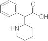 α-phenylpiperidine-2-acetic acid