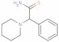 2-phenyl-2-piperidinoacetamide