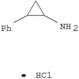 Cyclopropanamine,2-phenyl-, hydrochloride (1:1)