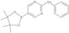 N-Phenyl-5-(4,4,5,5-tetramethyl-1,3,2-dioxaborolan-2-yl)-2-pyrimidinamine