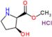 methyl (2R,3S)-3-hydroxypyrrolidine-2-carboxylate hydrochloride