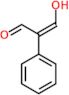 (2Z)-3-hydroxy-2-phenylprop-2-enal