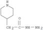 4-Piperidineaceticacid, hydrazide
