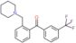 [2-(1-piperidylmethyl)phenyl]-[3-(trifluoromethyl)phenyl]methanone