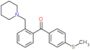 Methanone, [4-(methylthio)phenyl][2-(1-piperidinylmethyl)phenyl]-