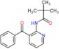 N-(3-benzoylpyridin-2-yl)-2,2-dimethylpropanamide