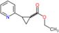 Ethyl 2-(2-pyridinyl)cyclopropanecarboxylate