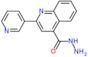 4-Quinolinecarboxylic acid, 2-(3-pyridinyl)-, hydrazide