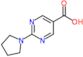 Ácido 2-(1-pirrolidinil)-5-pirimidinocarboxílico