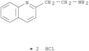 2-Quinolineethanamine,hydrochloride (1:2)