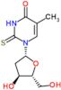 1-(2-deoxy-beta-D-erythro-pentofuranosyl)-5-methyl-2-thioxo-2,3-dihydropyrimidin-4(1H)-one