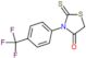 2-thioxo-3-[4-(trifluoromethyl)phenyl]-1,3-thiazolidin-4-one