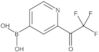 B-[2-(2,2,2-Trifluoroacetyl)-4-pyridinyl]boronic acid