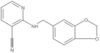 3-Pyridinecarbonitrile, 2-[(1,3-benzodioxol-5-ylmethyl)amino]-