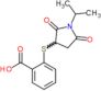 2-[[1-(1-Methylethyl)-2,5-dioxo-3-pyrrolidinyl]thio]benzoic acid