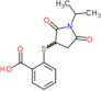 2-{[1-(1-methylethyl)-2,5-dioxopyrrolidin-3-yl]sulfanyl}benzoic acid