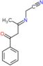 {[(1E)-1-methyl-3-oxo-3-phenylprop-1-en-1-yl]amino}acetonitrile
