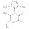 Acetic acid,[(2,4-dimethyl-3-thienyl)(2-methoxy-1-methylethyl)amino]oxo-