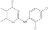 2-[(2,4-Dichlorophenyl)amino]-5,6-dimethyl-4(3H)-pyrimidinone