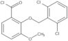 2-[(2,6-Diclorofenil)metoxi]-3-metoxibenzoílo cloreto