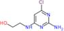 2-[(2-amino-6-chloropyrimidin-4-yl)amino]ethanol