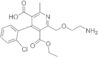 2-[(2-Aminoethoxy)methyl]-4-(2-chlorophenyl)-6-methyl-3,5-pyridinedicarboxylic acid 3-ethyl ester