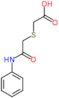 {[2-oxo-2-(phenylamino)ethyl]sulfanyl}acetic acid
