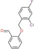 2-[(2-chloro-4-fluorobenzyl)oxy]benzaldehyde