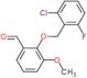 2-[(2-chloro-6-fluorobenzyl)oxy]-3-methoxybenzaldehyde