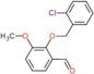 2-[(2-chlorobenzyl)oxy]-3-methoxybenzaldehyde