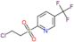 2-[(2-chloroethyl)sulfonyl]-5-(trifluoromethyl)pyridine
