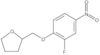 2-[(2-Fluoro-4-nitrophenoxy)methyl]tetrahydrofuran