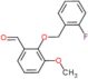 2-[(2-fluorobenzyl)oxy]-3-methoxybenzaldehyde