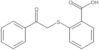 2-[(2-Oxo-2-phenylethyl)thio]benzoic acid