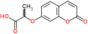 2-[(2-oxo-2H-chromen-7-yl)oxy]propanoic acid