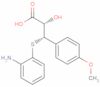 [S-(R*,R*)]-3-[(o-aminophenyl)thio]-3-(p-methoxyphenyl)lactic acid