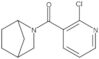 2-Azabicyclo[2.2.1]hept-2-yl(2-chloro-3-pyridinyl)methanone