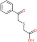 [(2-oxo-2-phenylethyl)sulfanyl]acetic acid