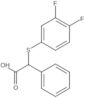 α-[(3,4-Difluorophenyl)thio]benzeneacetic acid