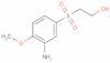 2-[(3-amino-4-methoxyphenyl)sulphonyl]ethanol