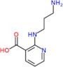 2-[(3-aminopropyl)amino]pyridine-3-carboxylic acid