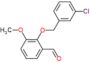 2-[(3-chlorobenzyl)oxy]-3-methoxybenzaldehyde