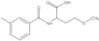 (2R)-2-[(3-methylbenzoyl)amino]-4-(methylsulfanyl)butanoate