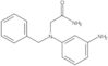 2-[(3-Aminophenyl)(phenylmethyl)amino]acetamide