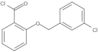 Benzoyl chloride, 2-[(3-chlorophenyl)methoxy]-